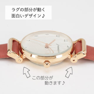 BL1211 レトロモダンなエンボスダイヤルウォッチ【ネコポス無料】