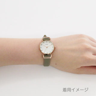 BL1211 レトロモダンなエンボスダイヤルウォッチ【ネコポス無料】