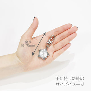 【スター型チャームウォッチ】Y2Kフレーバーとトレンドの韓国テイストが融合！●CF2A0037 ●【ネコポス無料】