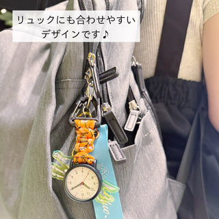 【パラコード風カラビナウォッチ】カジュアルに、ほんのりミリタリーなエッセンス! ●CF2D0026●【ネコポス無料】