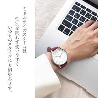 【ユニセックスで使えるデイリーウォッチ】 ネコポス無料