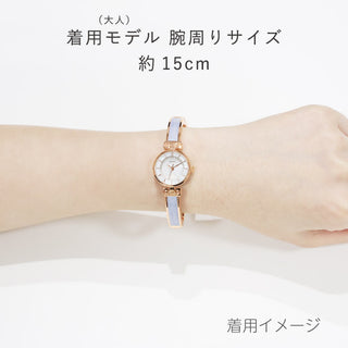 【ミニマルエポバングルウォッチ】 アクセサリー感覚で身につける、大人の輝き ●CF3D0031● 【ネコポス無料】