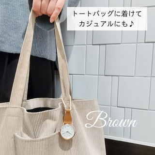 HBP268 ベルトやカバンにつけられる！10気圧防水のカラビナウォッチ 【ネコポス無料】